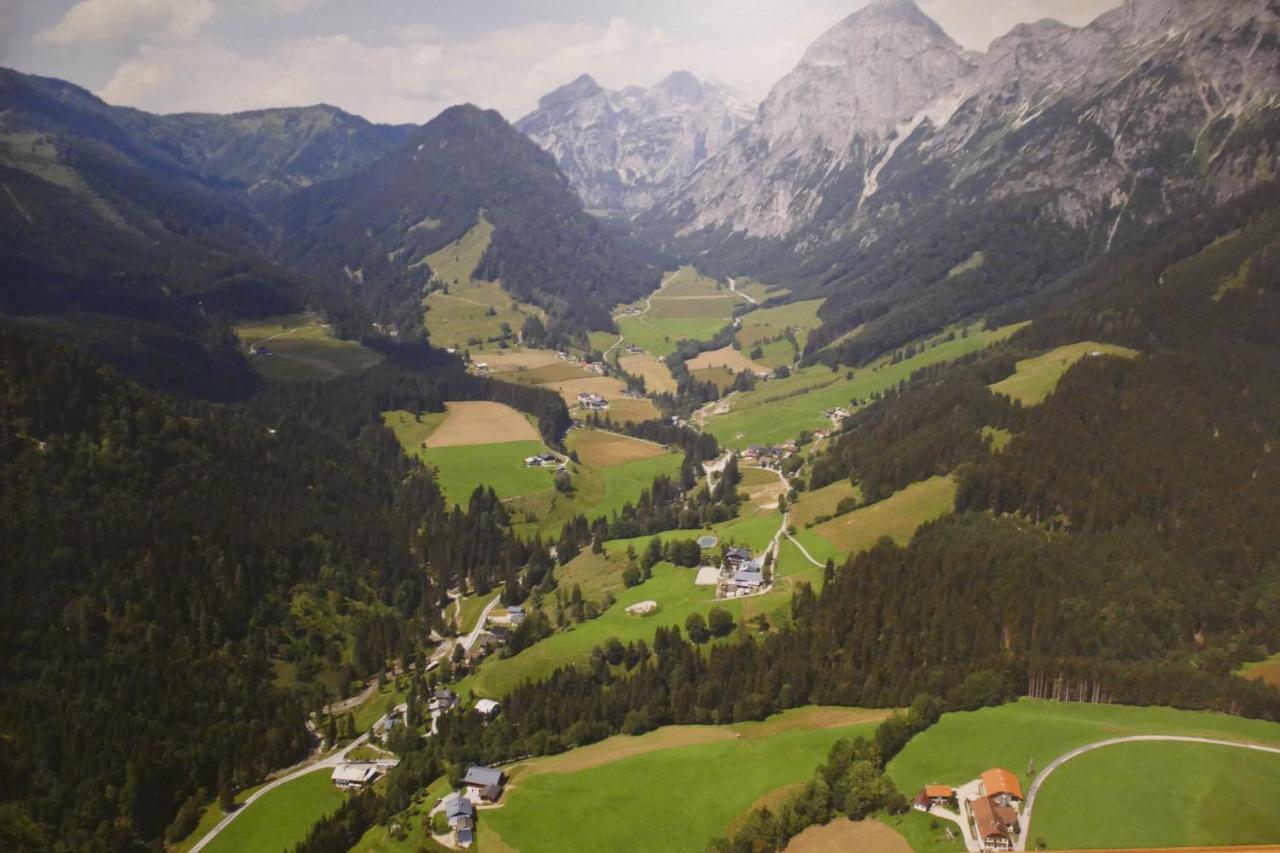 Ferienwohnung Vorderhof Sankt Martin am Tennengebirge Exterior foto