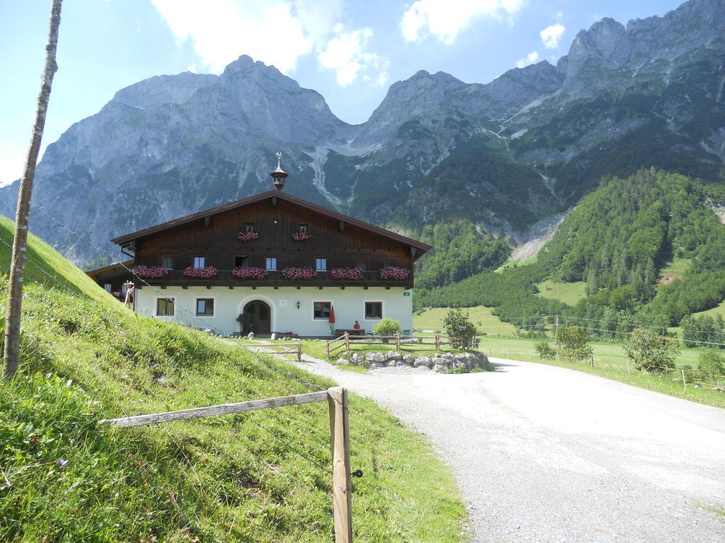 Ferienwohnung Vorderhof Sankt Martin am Tennengebirge Exterior foto