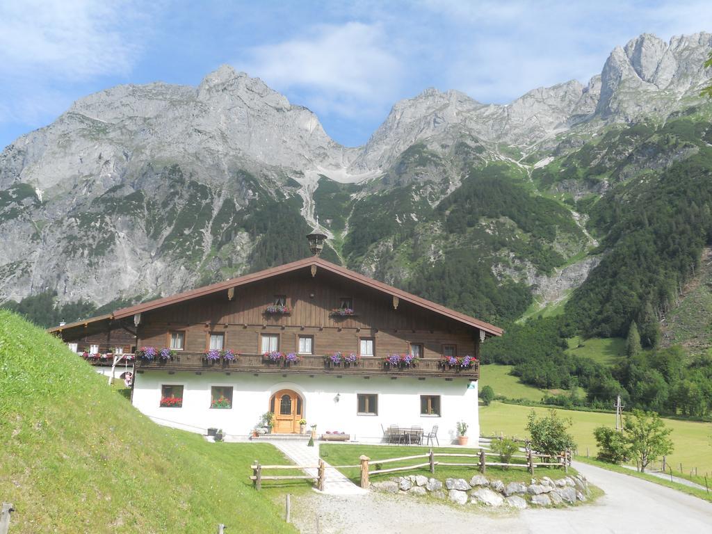 Ferienwohnung Vorderhof Sankt Martin am Tennengebirge Exterior foto